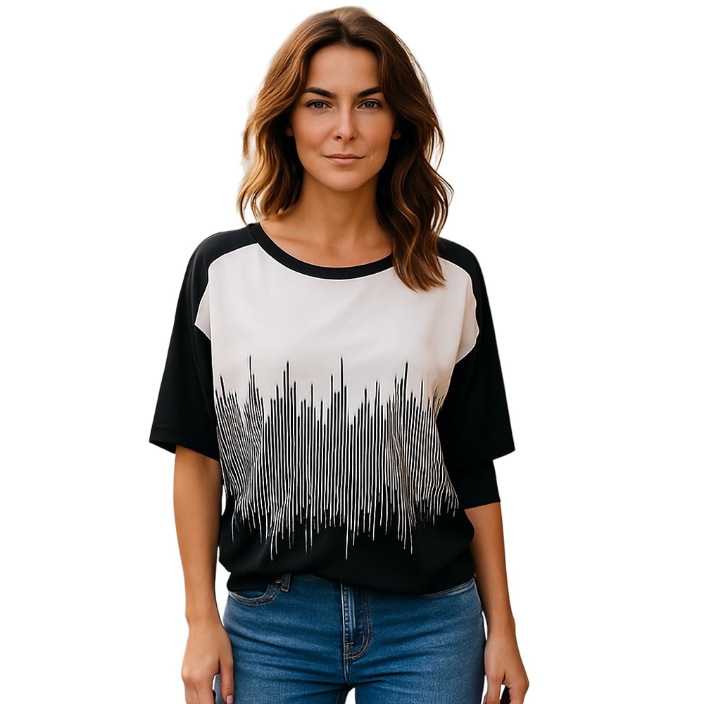 Alfani Black and White Sweater